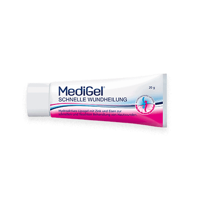 MediGel Schnelle Wundheilung Packshot