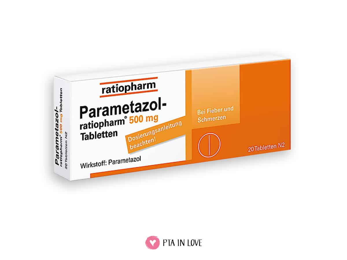 Parametazol statt Paracetamol