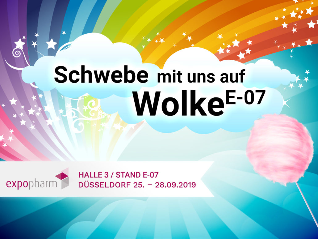 Expopharm: Schwebt mit uns auf Wolke E-07