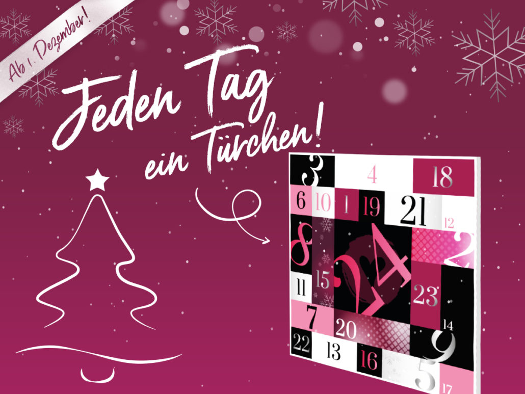 Unser Adventskalender startet: Deine Chance auf tolle Gewinne!