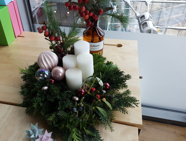 DIY Adventsgesteck