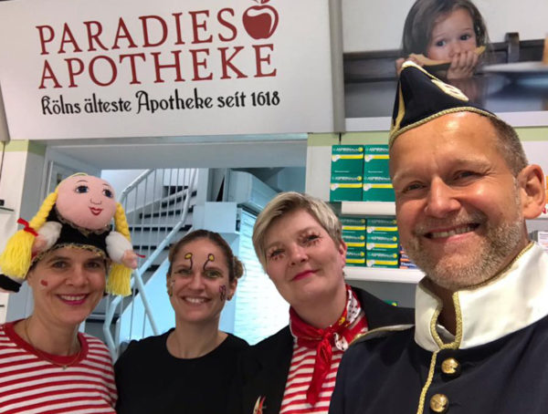 Apothekenteam zu Fasching