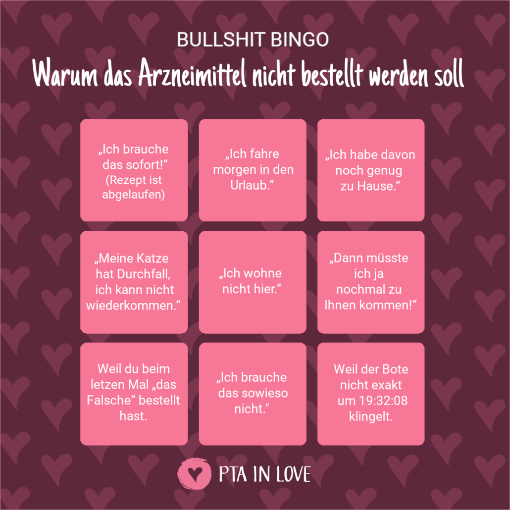 Bingo nicht bestellt werden