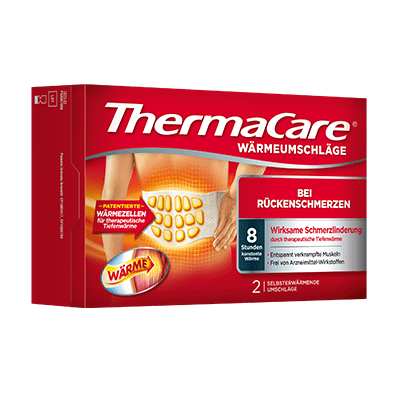 Thermacare Wärmeumschläge bei Rückenschmerzen