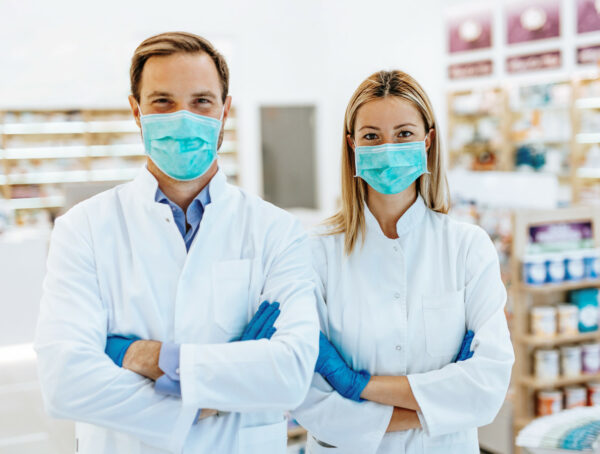 Symbolbild Apothekenteam Quarantäne