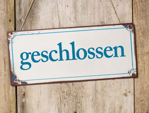 Symbolbild Samstag Pflichtöffnungszeit