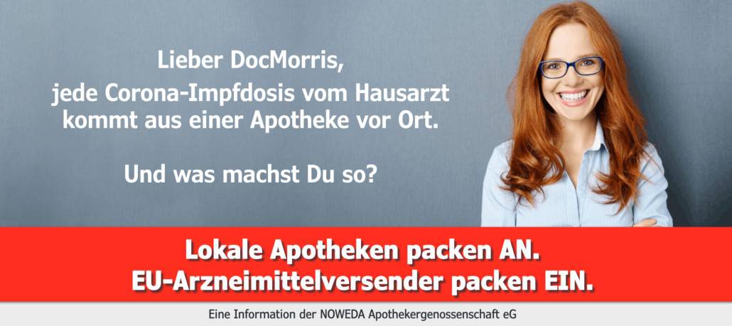 NOWEDA Kampagne für Apotheken vor Ort