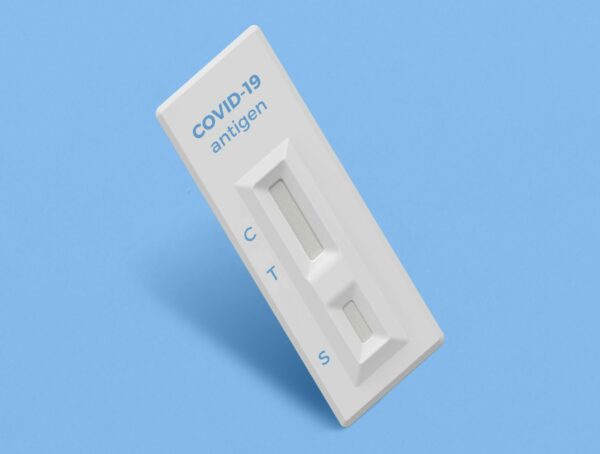 Symbolbild Antigen-Schnelltest Antigentest Omikron