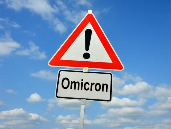 Symboldbild Omikron Europa