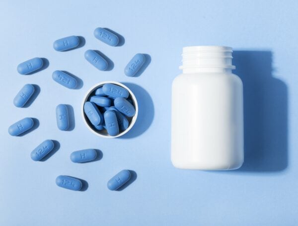 Symbolbild Viagra Blue Bulls Power Sildenafil erektile dysfunktion