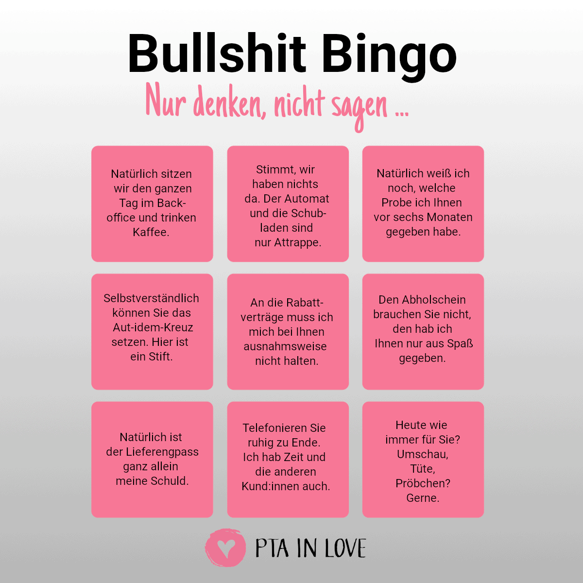 Bullshit-Bingo