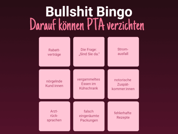 Bullshit-Bingo PTA
