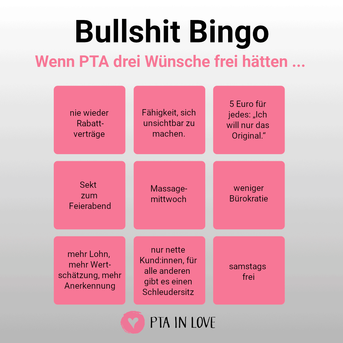 Bullshit-Bingo