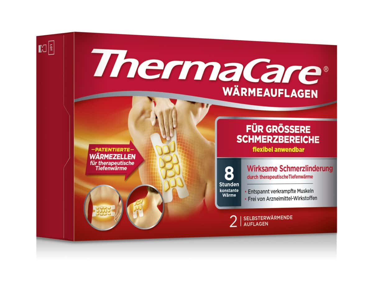 ThermaCare für größere Schmerzbereiche