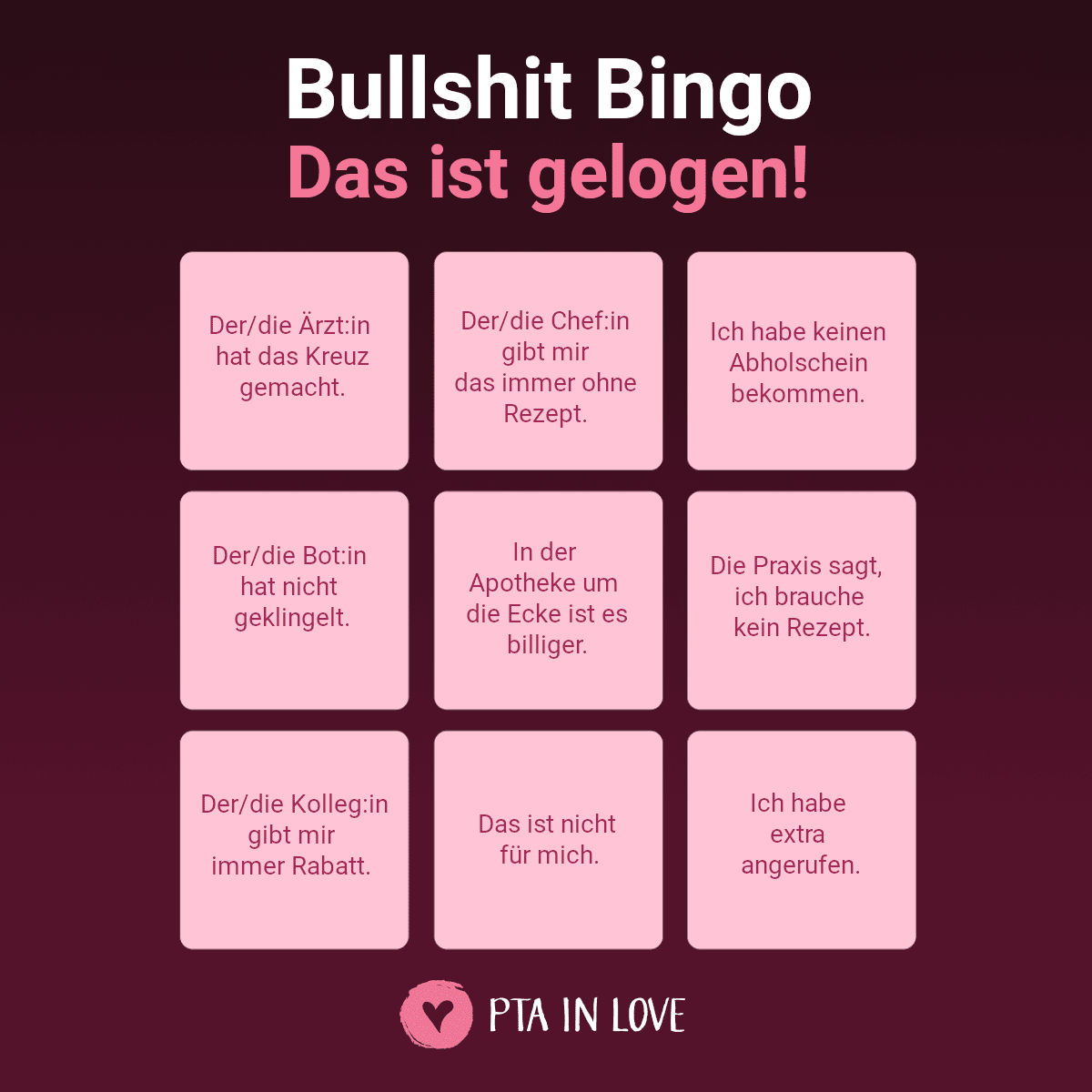 Bullshit-Bingo