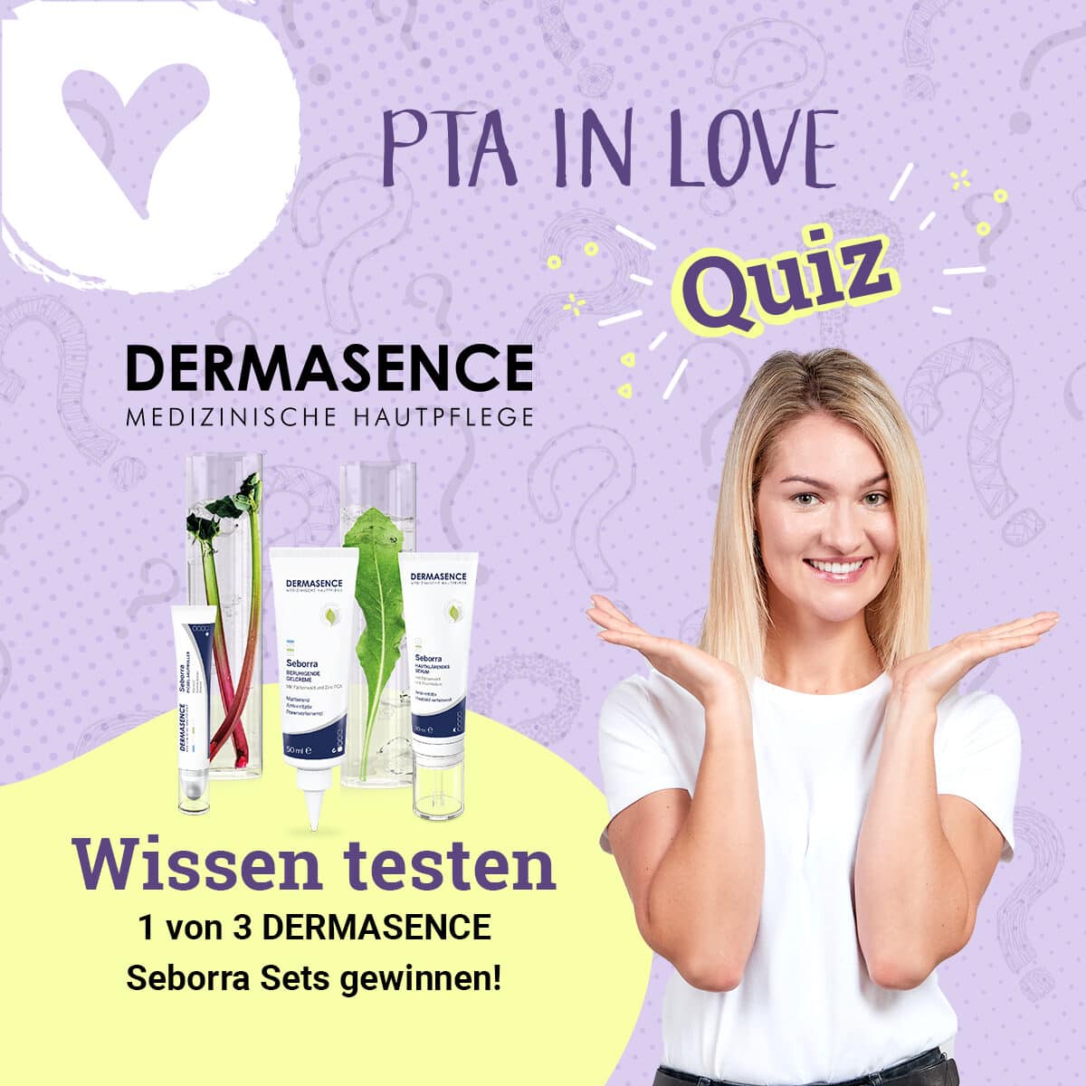 PTA IN LOVE-Quiz DERMASENCE Seborra