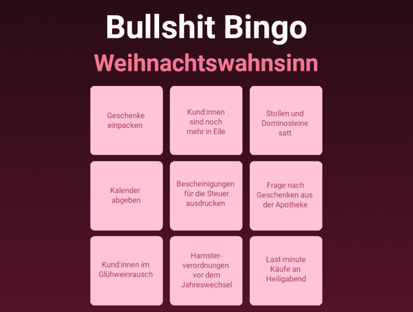 Bullshit-Bingo