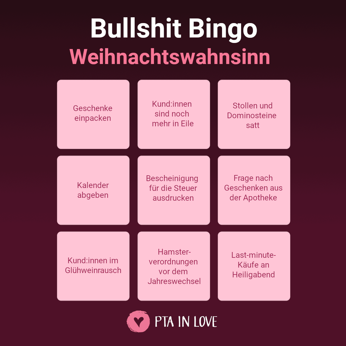 Bullshit-Bingo