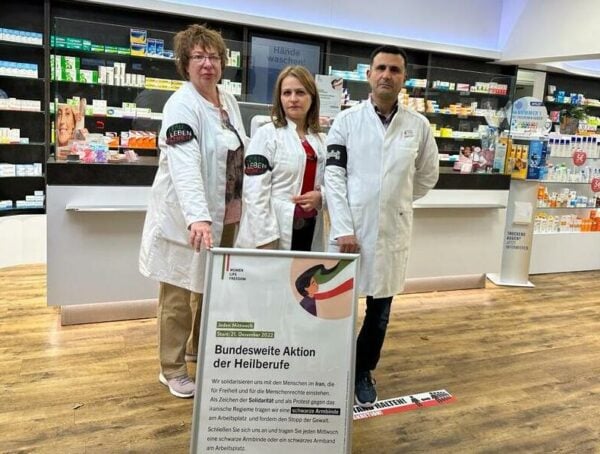 Apothekenteam Protestaktion