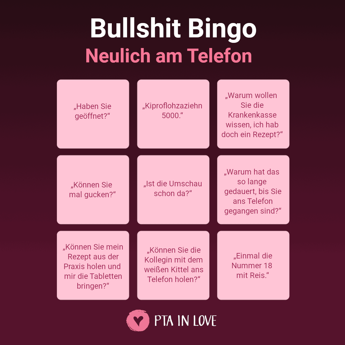 Bullshit-Bingo