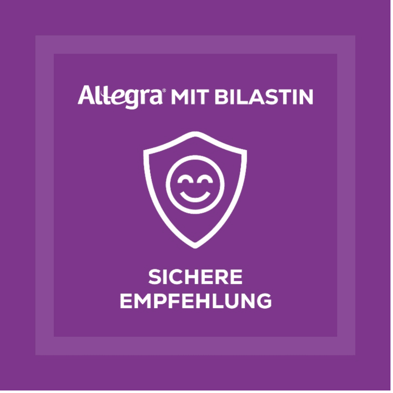 Sichere Empfehlung Allegra