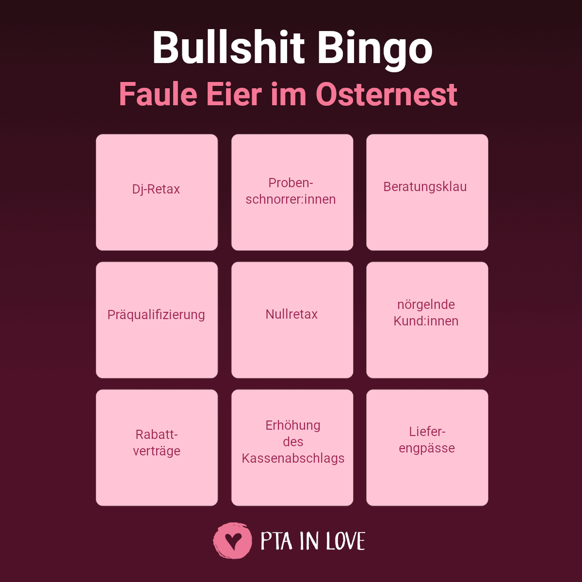 Bullshit-Bingo