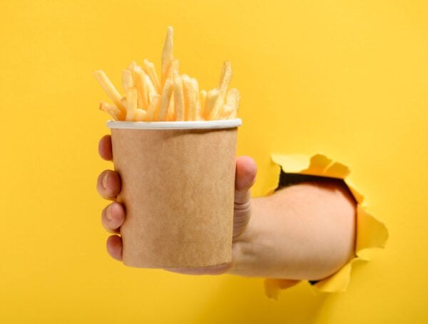 Symbolbild Pommes frites Depressionen