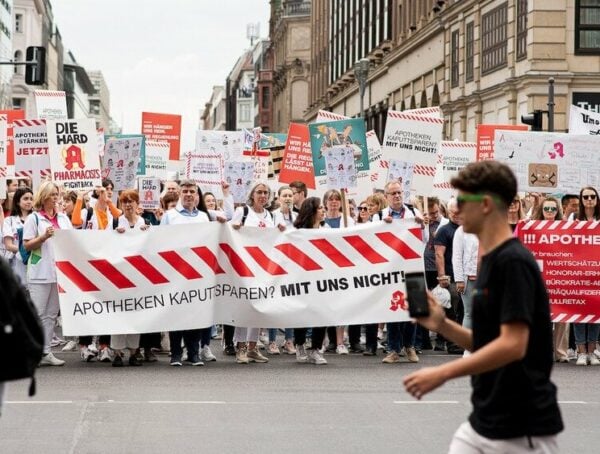 Apotheken-Protesttag Protest