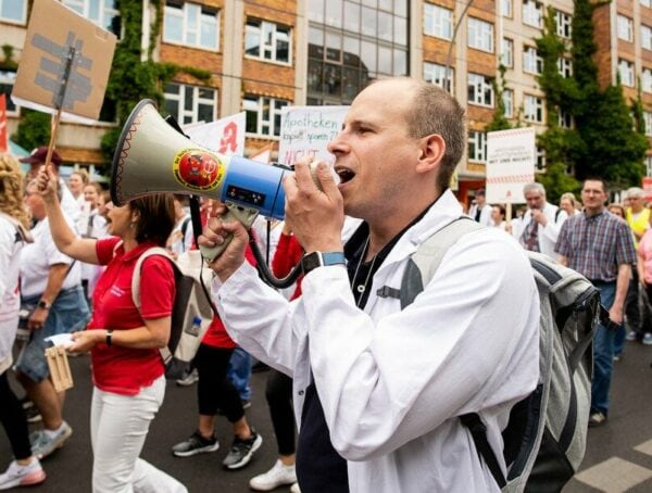Symbolbild Hessen Streik 2. Oktober weitere Protesttage Protest
