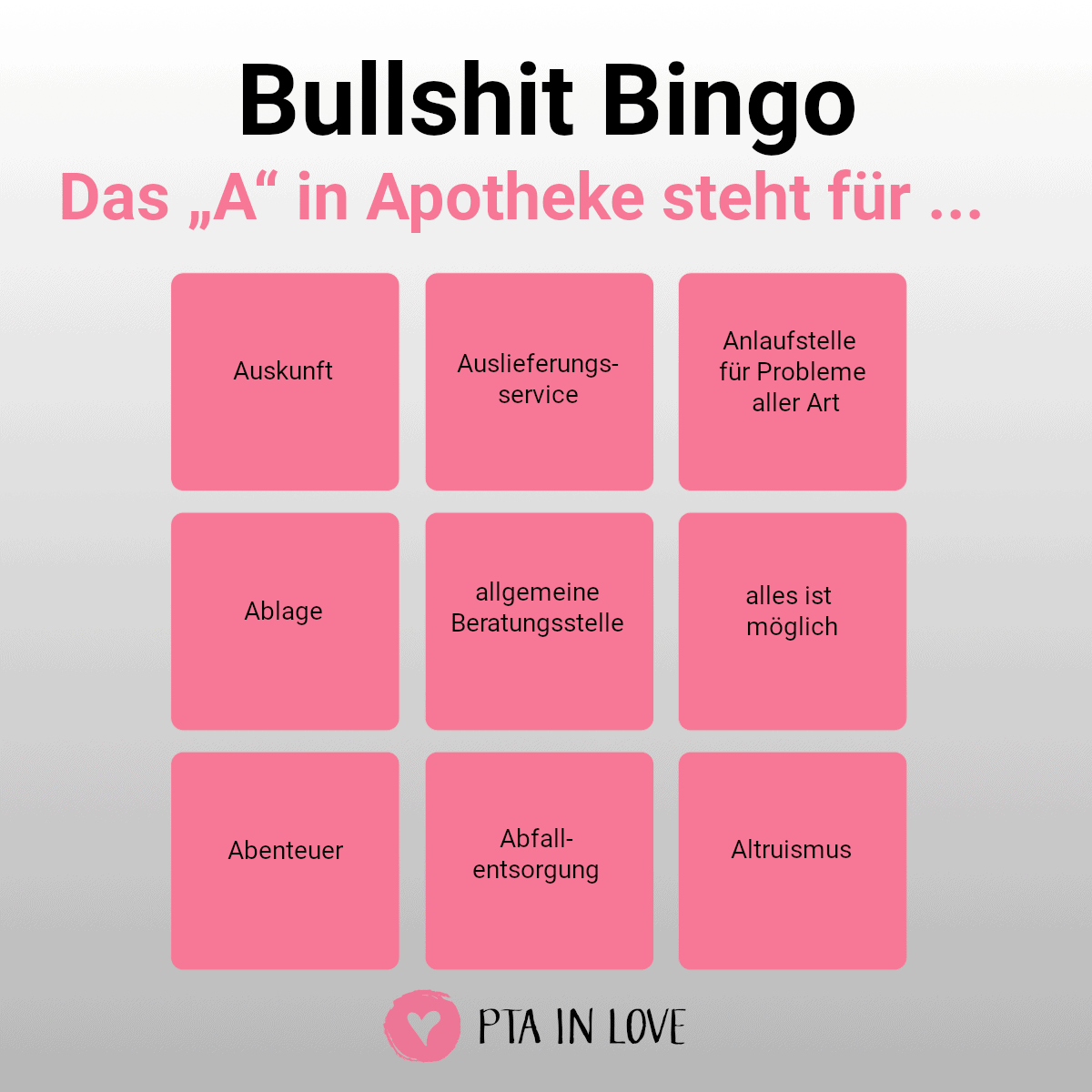 Bullshit-Bingo