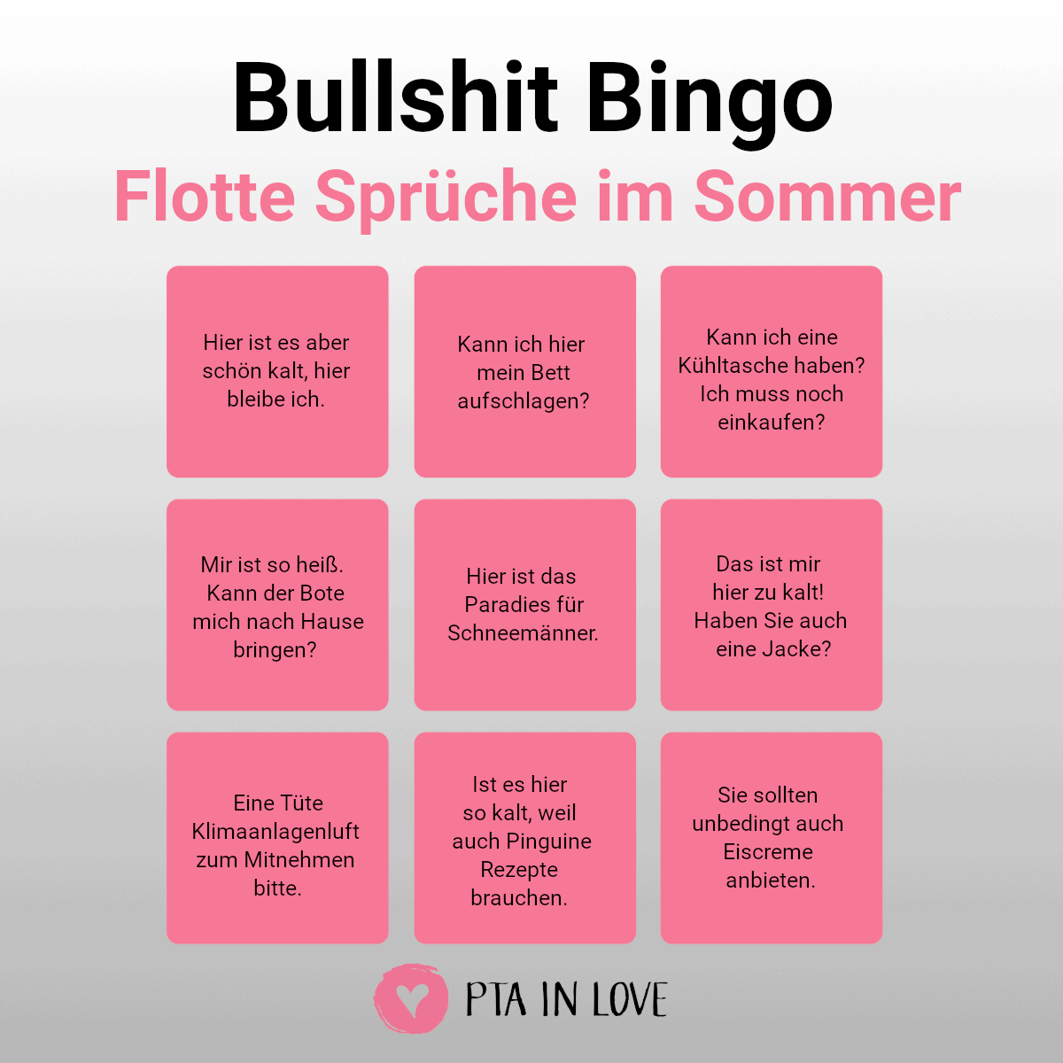 Bullshit-Bingo