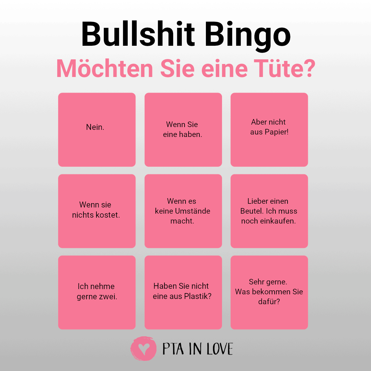 Bullshit-Bingo