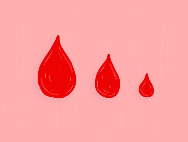Symbolbild Menstruationsscheibe