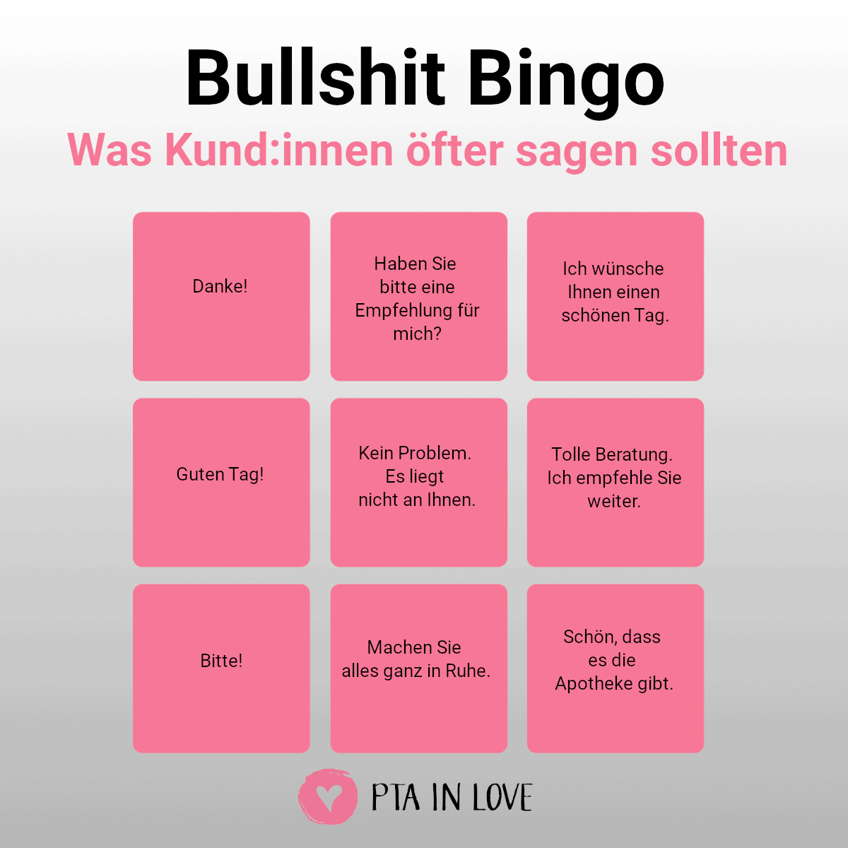 Bullshit-Bingo