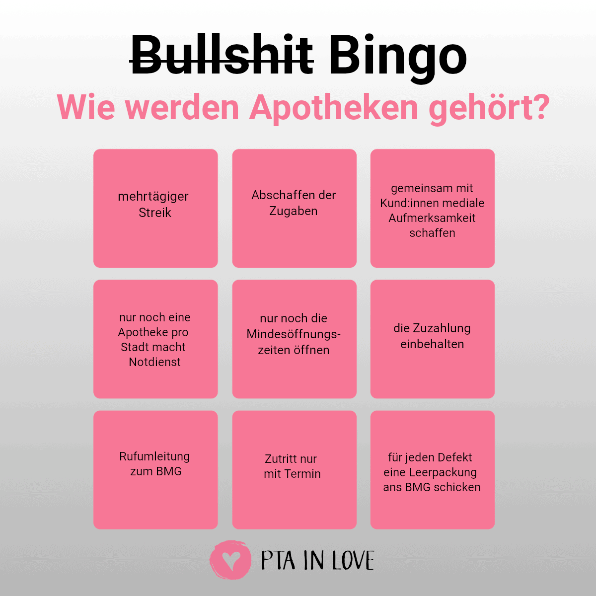 Bullshit-Bingo