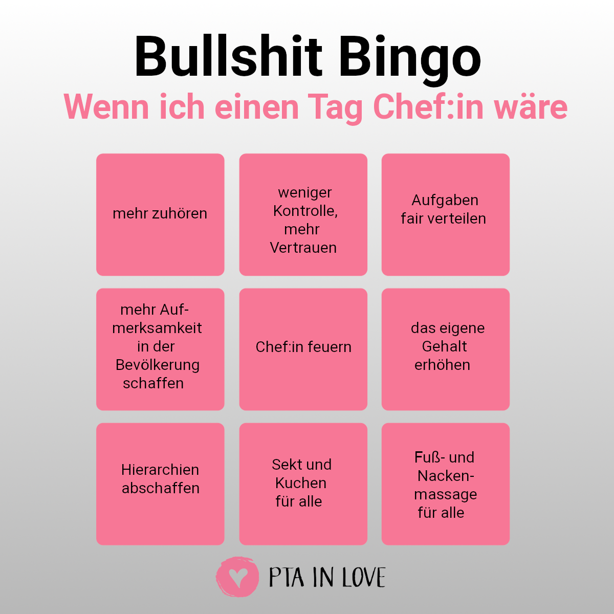 Bullshit-Bingo