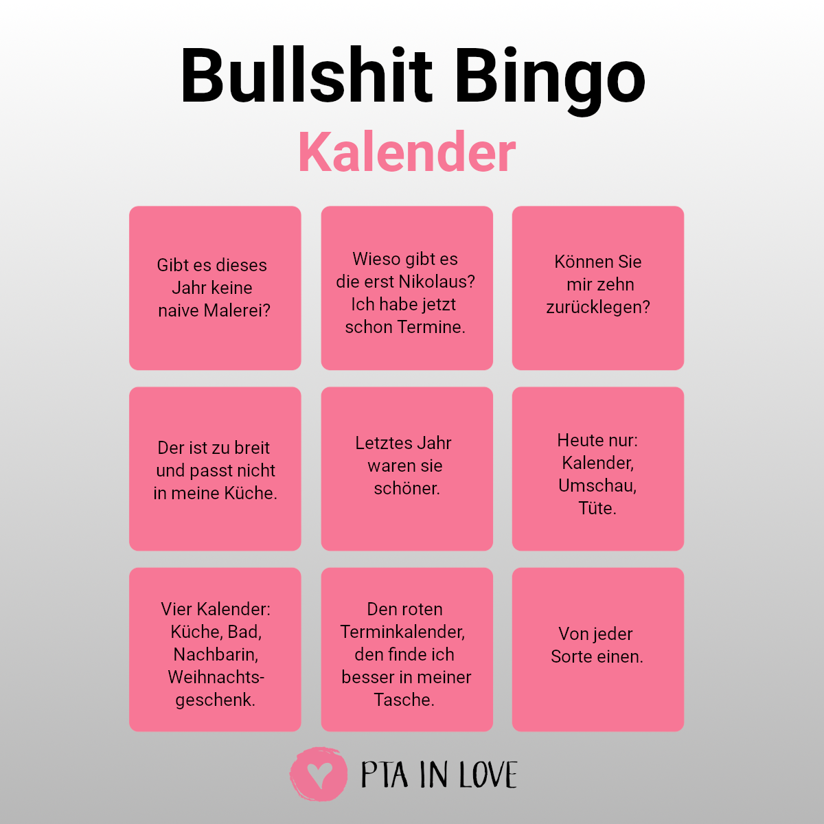 Bullshit-Bingo