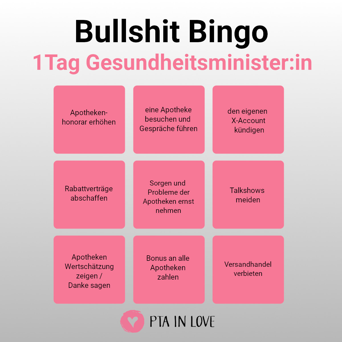 Bullshit-Bingo