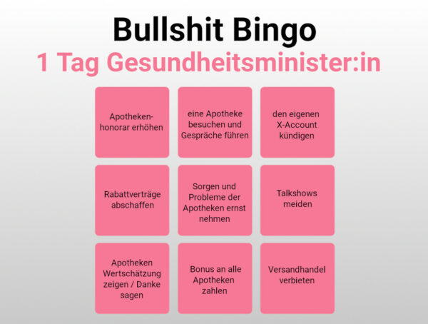 Bullshit-Bingo