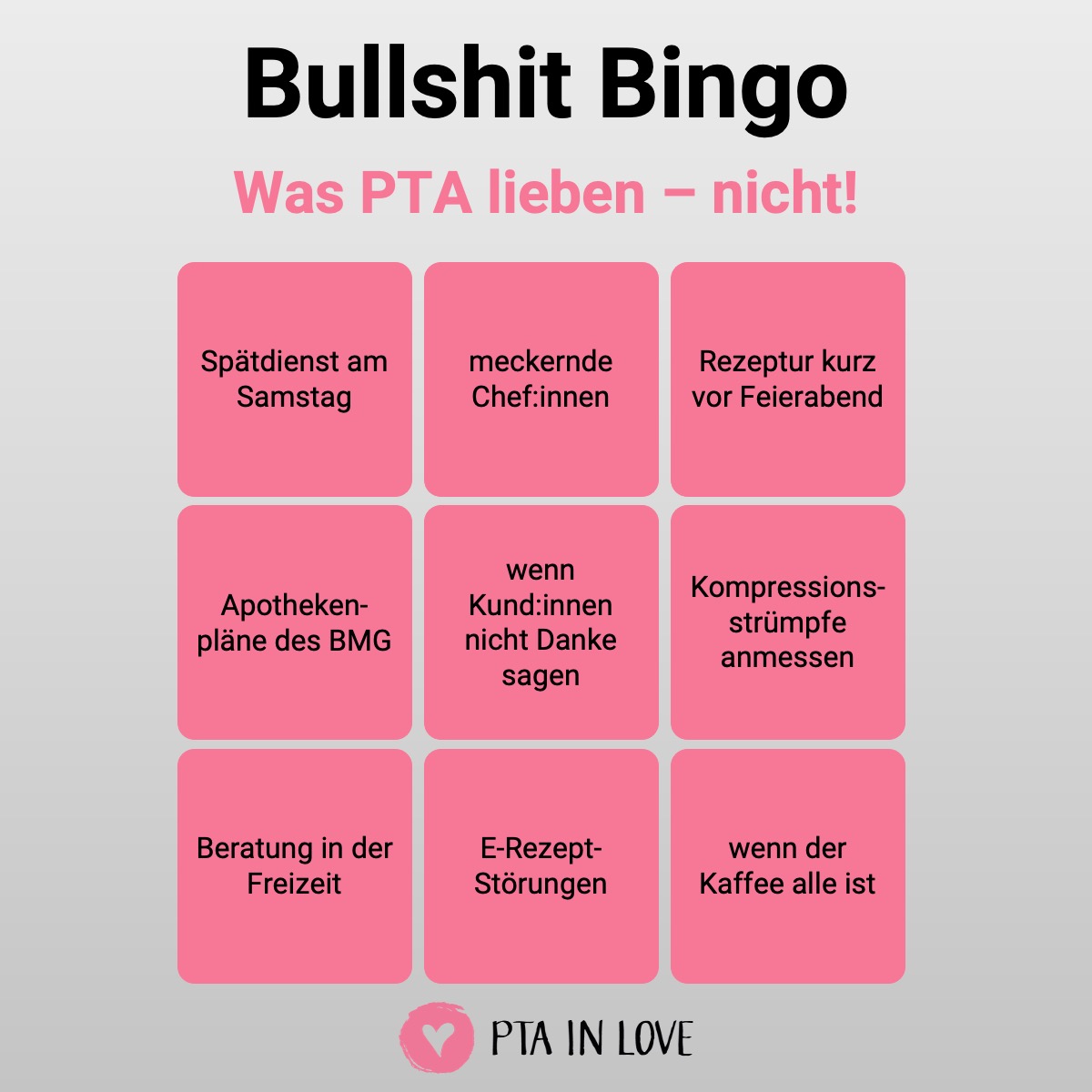 Bullshit Bingo