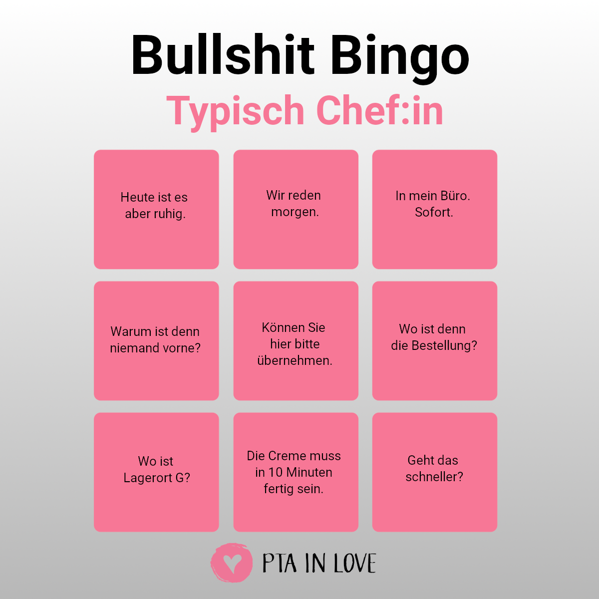 Bullshit-Bingo