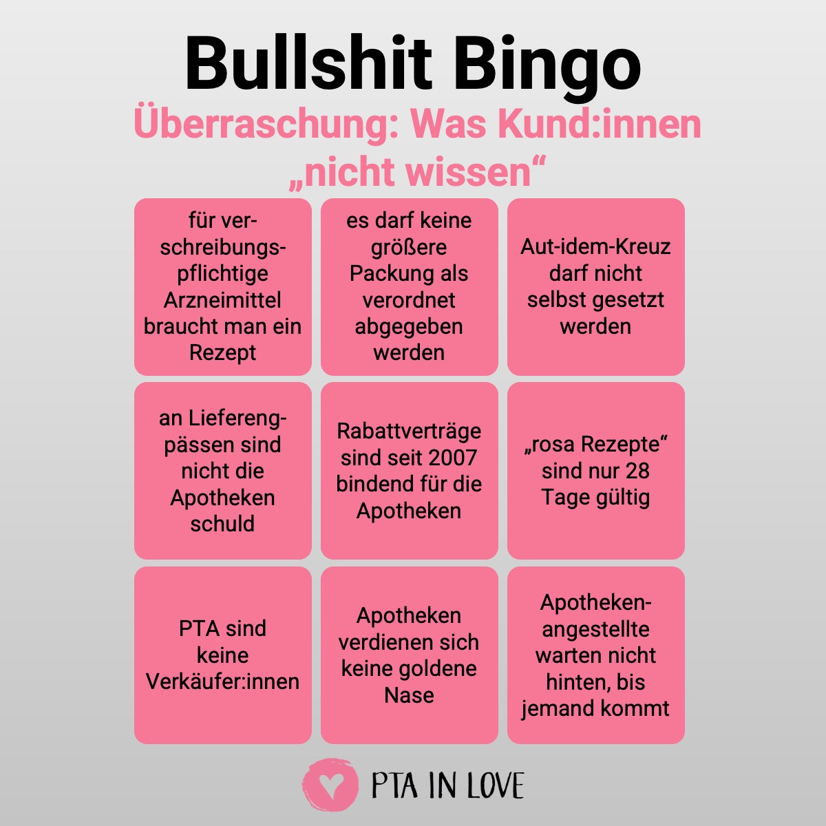 Bullshit-Bingo