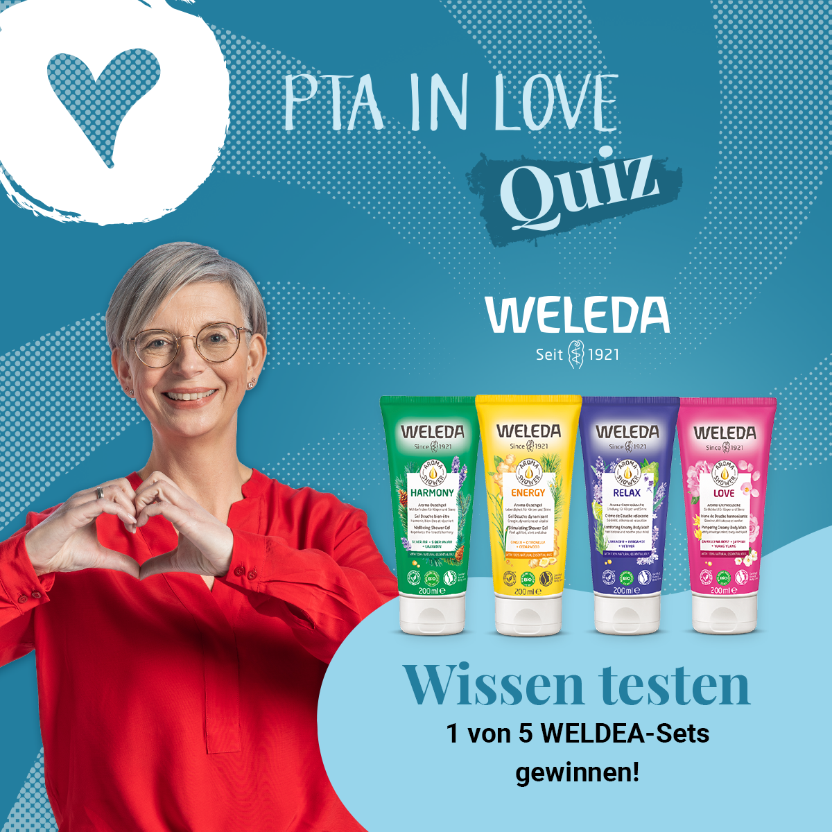 PTA IN LOVE-Quiz WELEDA