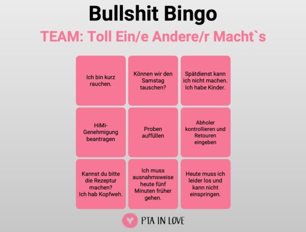 Bullshit-Bingo