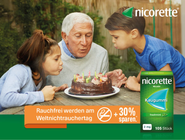 Symbolbild nicorette Rauchstopp