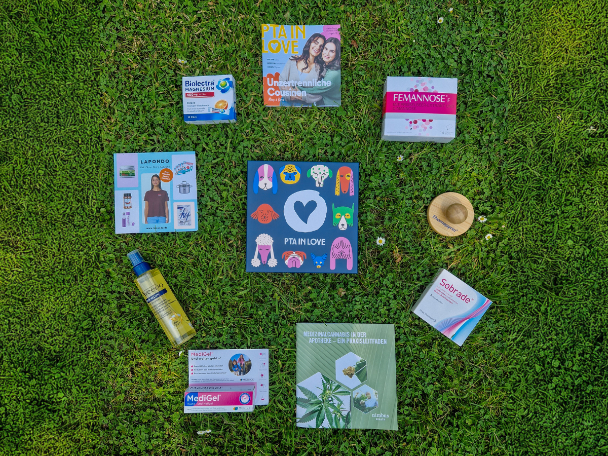 Inhalt der PTA IN LOVE-Box