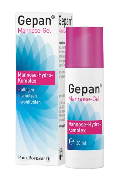 Verpackung Gepan® Mannose-Gel von Pohl-Boskamp