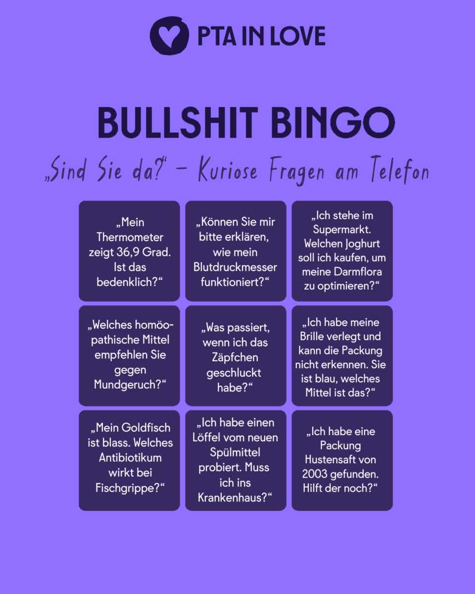 Bullshit-Bingo „Sind Sie da?“ – Kuriose Fragen am Telefon