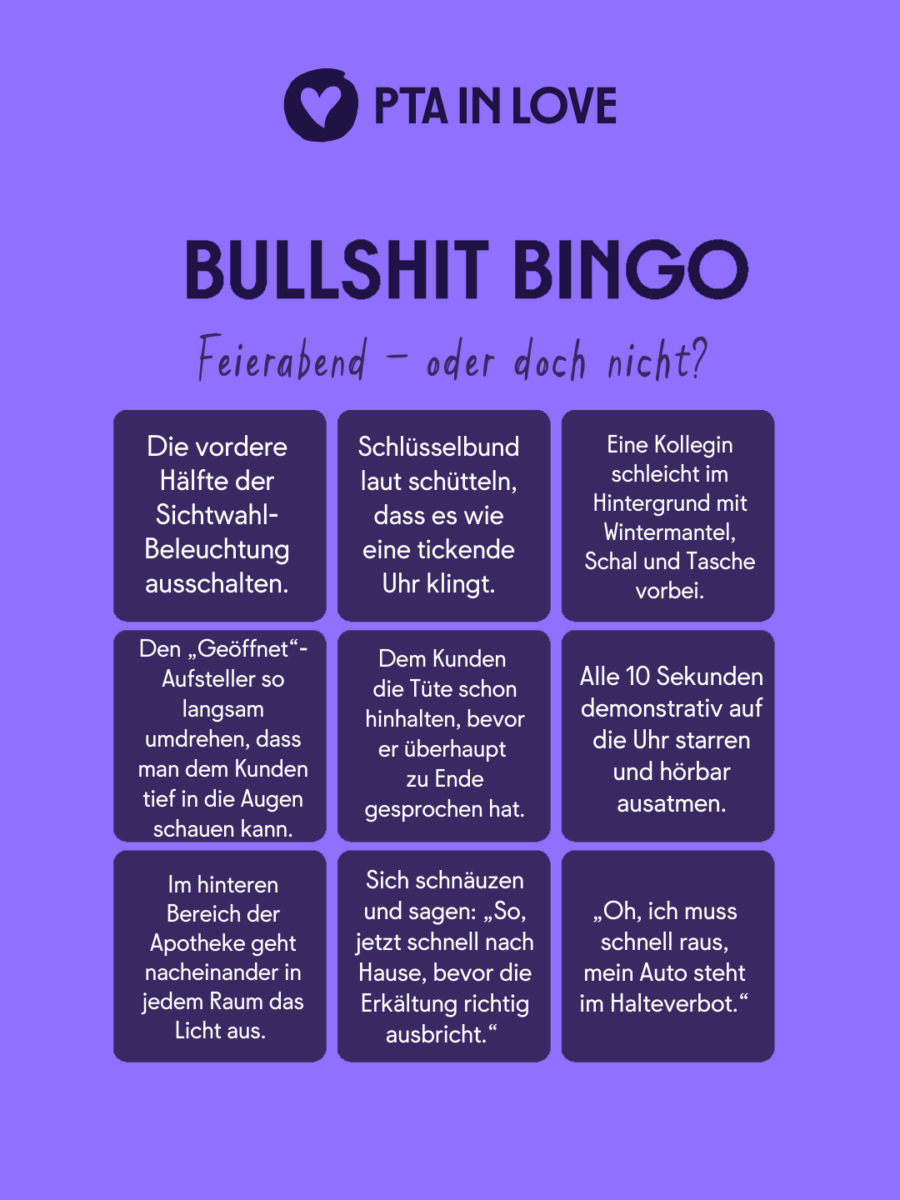 Bullshit-Bingo Feierabend – oder doch nicht?