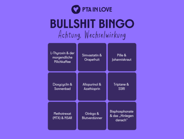 Bullshit-Bingo Achtung, Wechselwirkung
